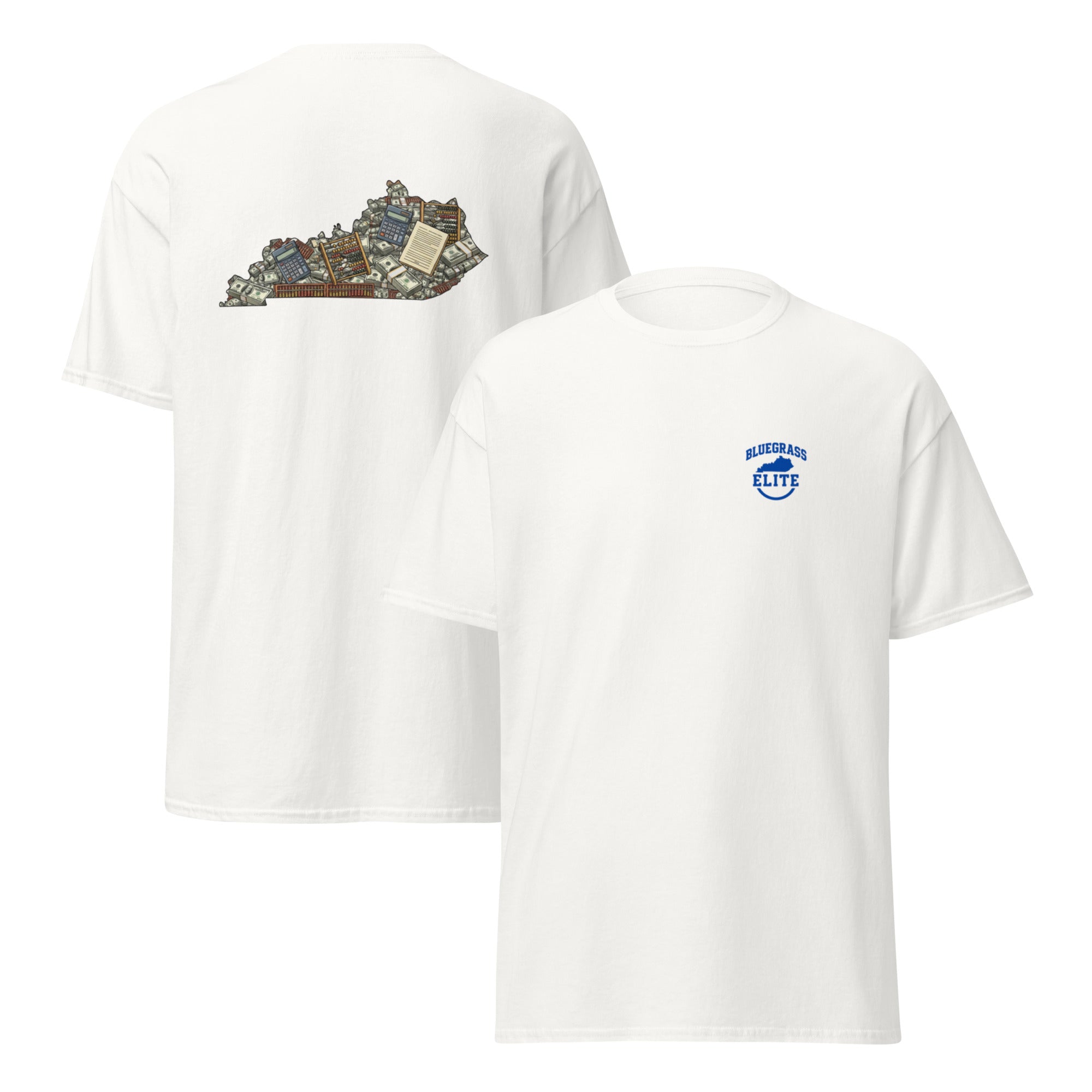 Kentucky Accountant Classic Tee – Where Crunching Numbers Meets Southern Style - Bluegrass Elite Apparel LLC