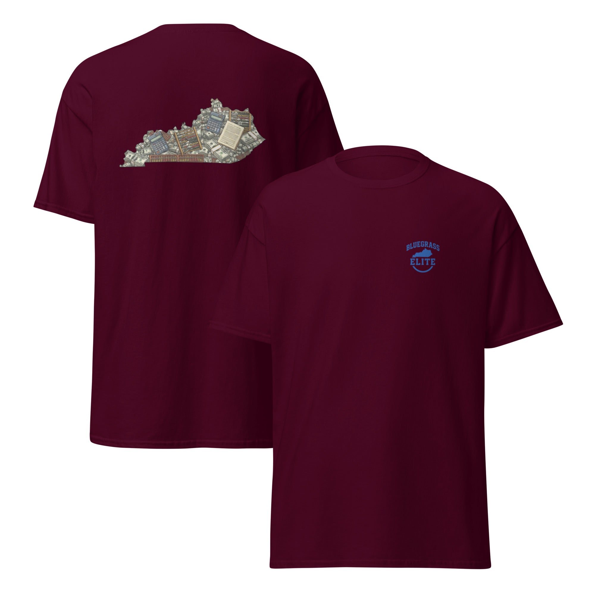 Kentucky Accountant Classic Tee – Where Crunching Numbers Meets Southern Style - Bluegrass Elite Apparel LLC