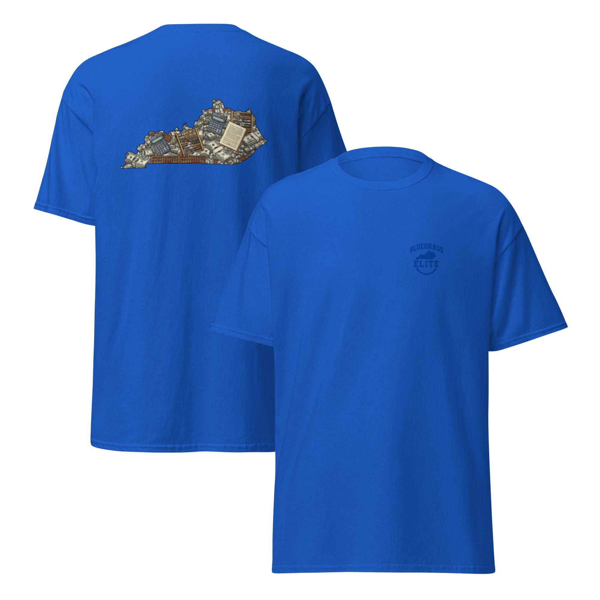 Kentucky Accountant Classic Tee – Where Crunching Numbers Meets Southern Style - Bluegrass Elite Apparel LLC