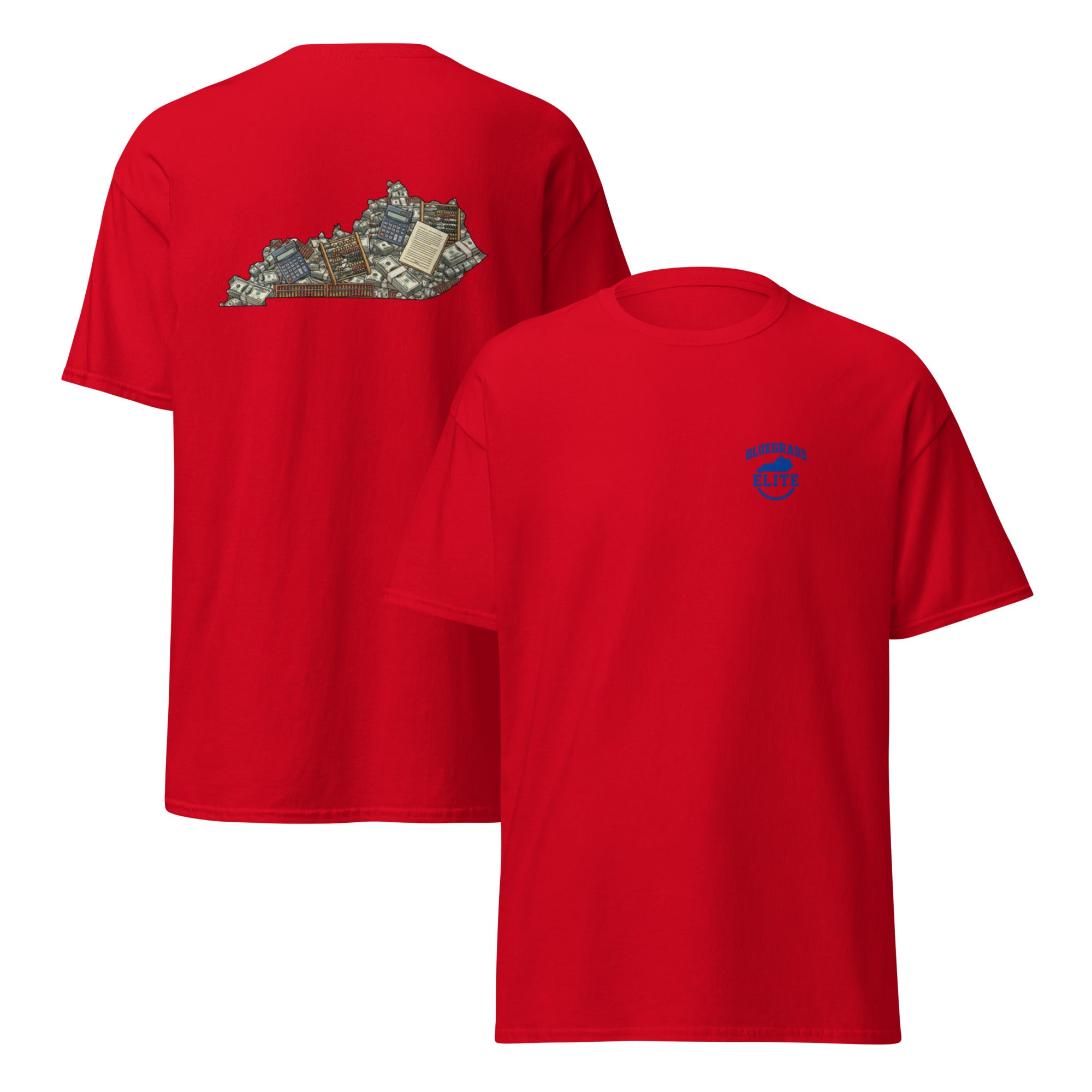Kentucky Accountant Classic Tee – Where Crunching Numbers Meets Southern Style - Bluegrass Elite Apparel LLC