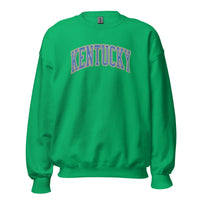 Kentucky Arch Sweatshirt | Denim Texture Design | Unisex Fit - Bluegrass Elite Apparel LLC