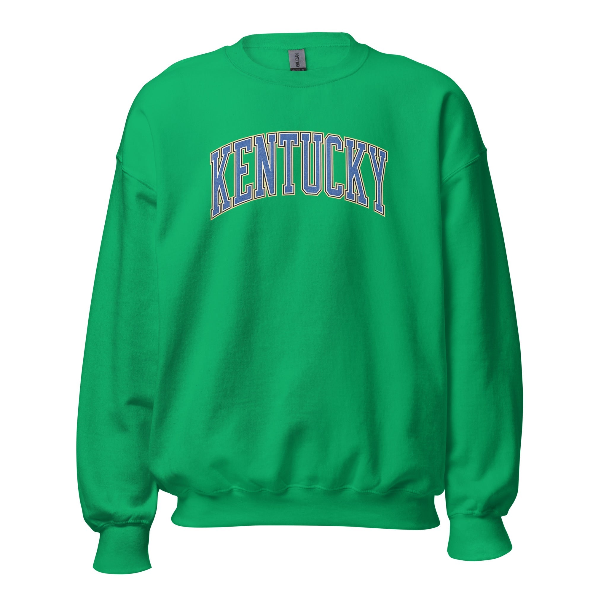 Kentucky Arch Sweatshirt | Denim Texture Design | Unisex Fit - Bluegrass Elite Apparel LLC