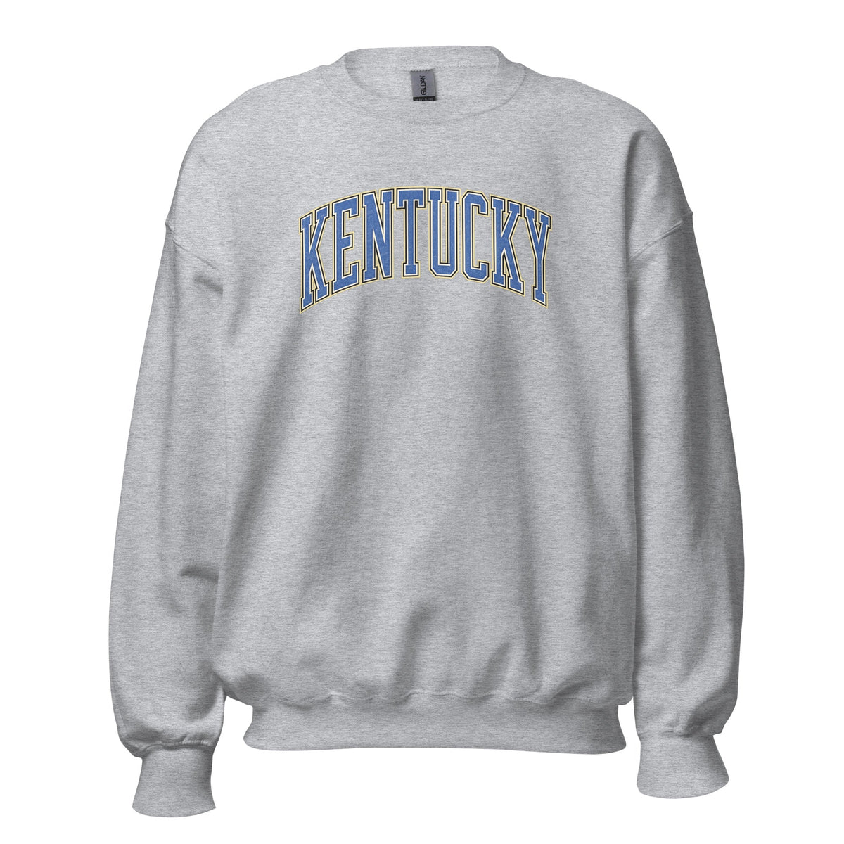 Kentucky Arch Sweatshirt | Denim Texture Design | Unisex Fit - Bluegrass Elite Apparel LLC