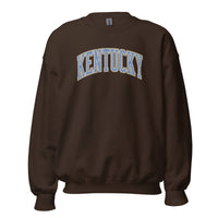 Kentucky Arch Sweatshirt | Denim Texture Design | Unisex Fit - Bluegrass Elite Apparel LLC