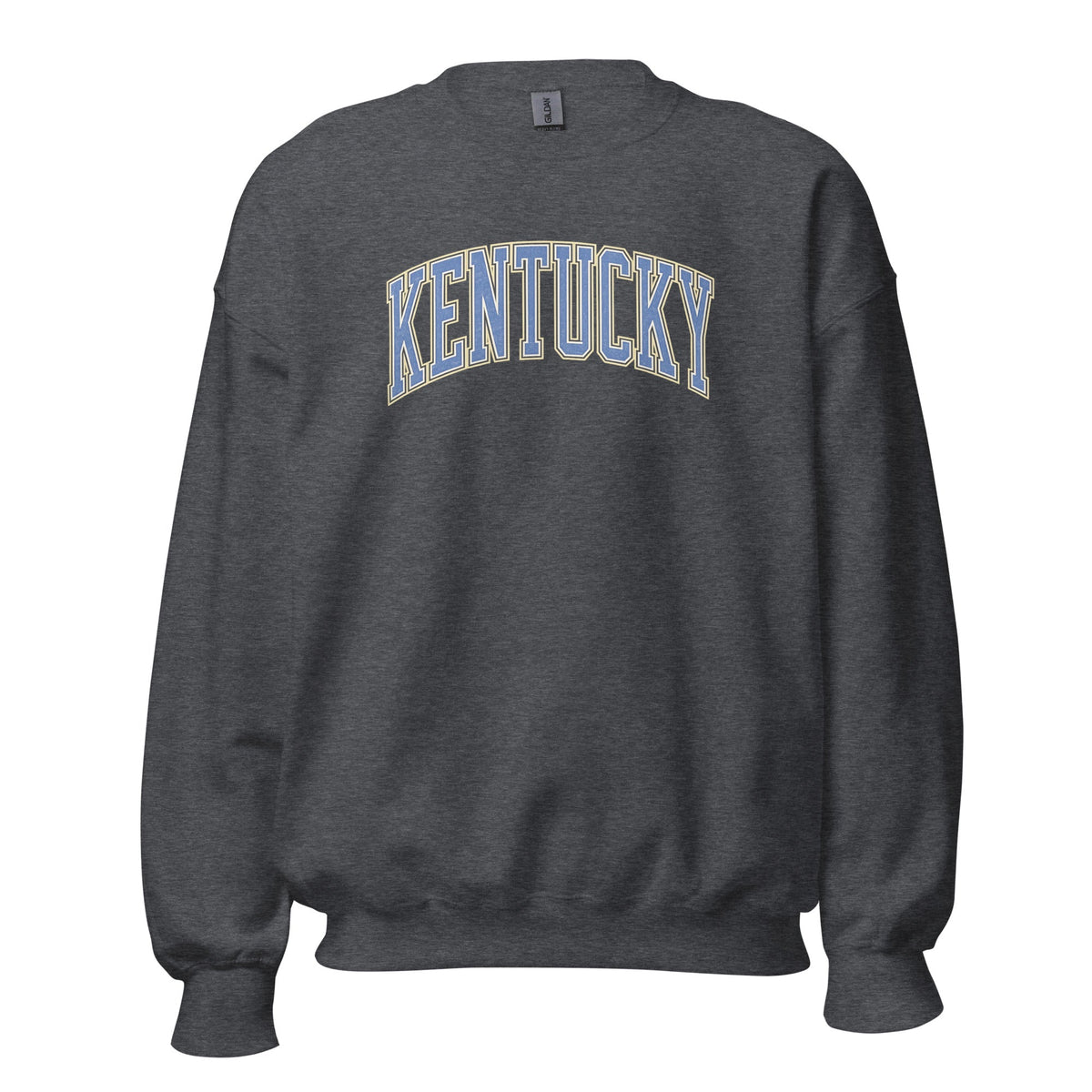 Kentucky Arch Sweatshirt | Denim Texture Design | Unisex Fit - Bluegrass Elite Apparel LLC