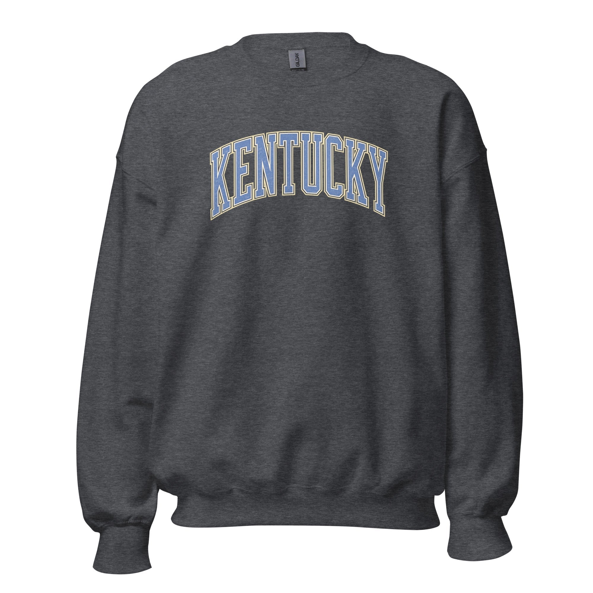 Kentucky Arch Sweatshirt | Denim Texture Design | Unisex Fit - Bluegrass Elite Apparel LLC