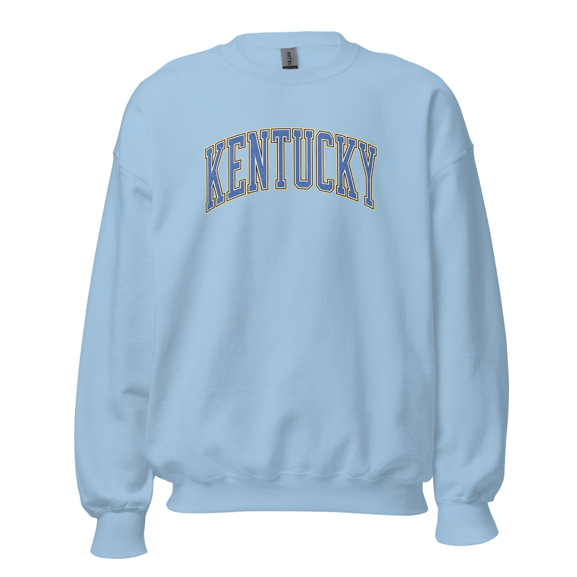 Kentucky Arch Sweatshirt | Denim Texture Design | Unisex Fit - Bluegrass Elite Apparel LLC