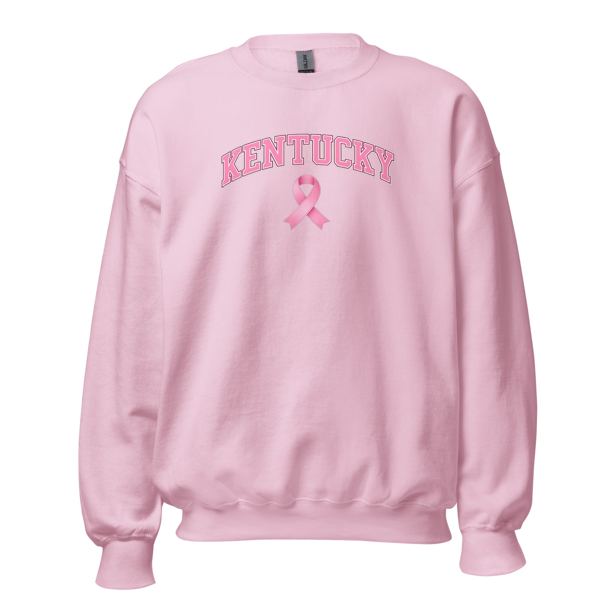 Kentucky Awareness Sweatshirt | Pink Ribbon Collegiate Design - Bluegrass Elite Apparel LLC