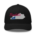 Kentucky Baddie Trucker Cap | Pink Script Horse Hat - Bluegrass Elite Apparel LLC