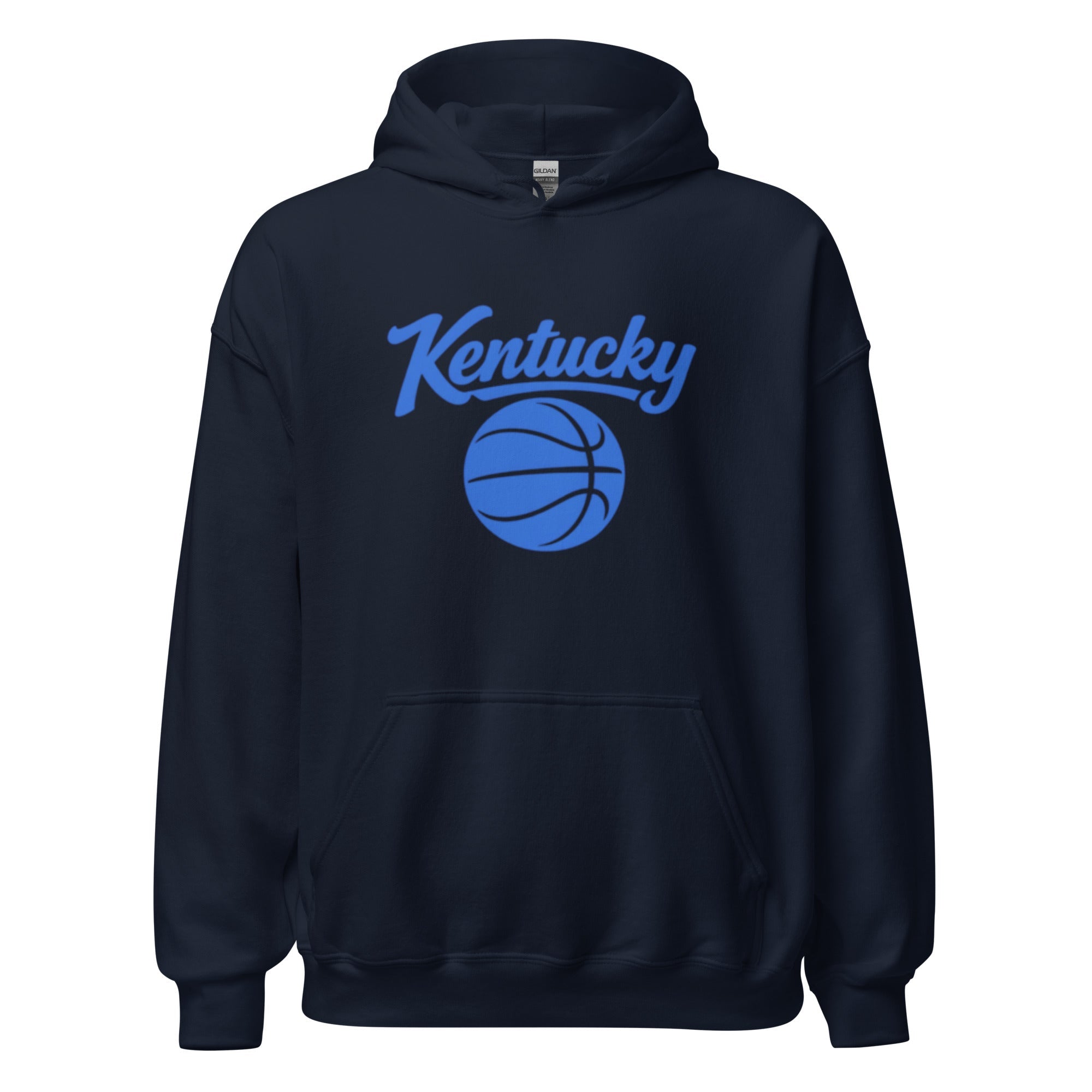 Kentucky Basketball Hoodie | Royal Blue Script Design | Unisex - Bluegrass Elite Apparel LLC