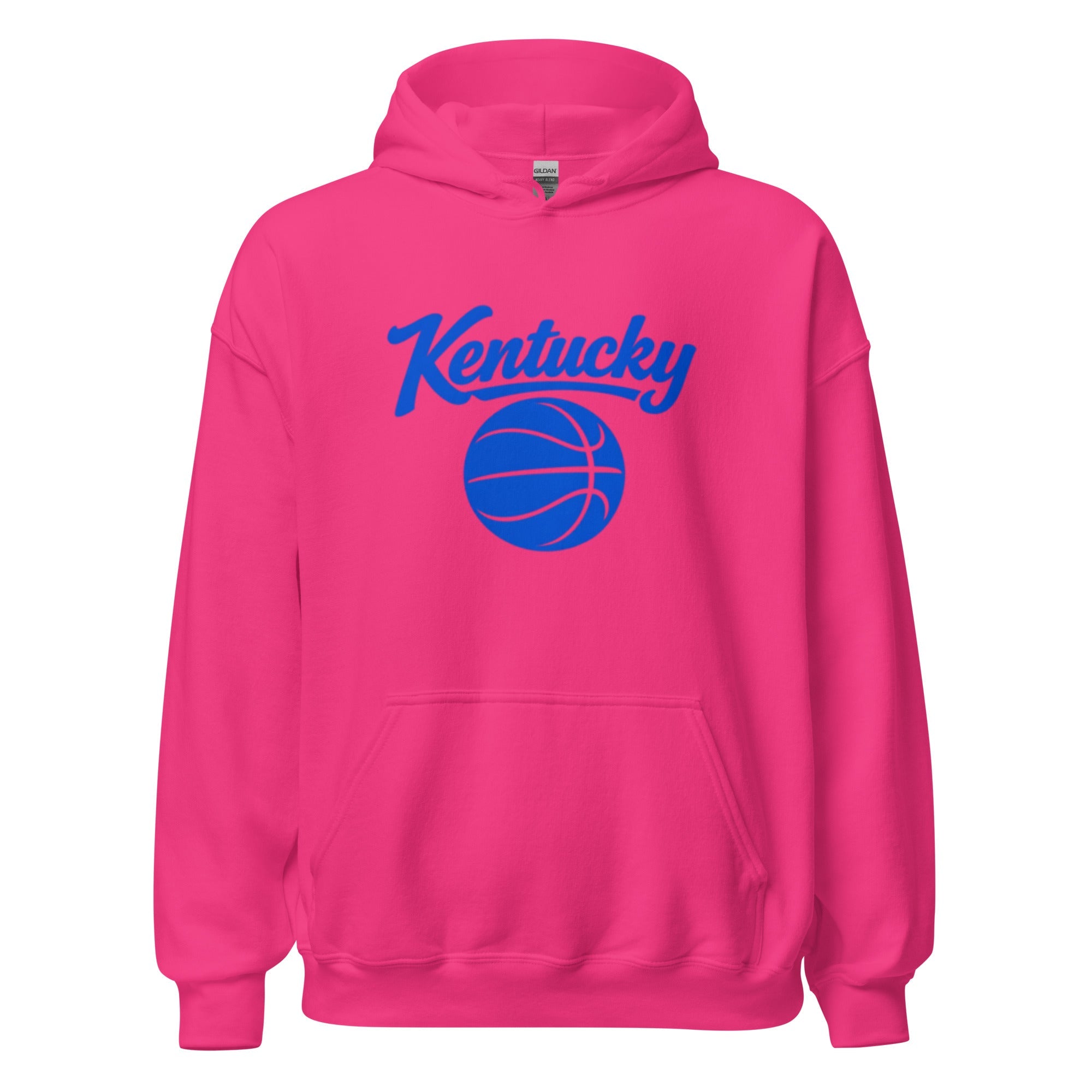 Kentucky Basketball Hoodie | Royal Blue Script Design | Unisex - Bluegrass Elite Apparel LLC