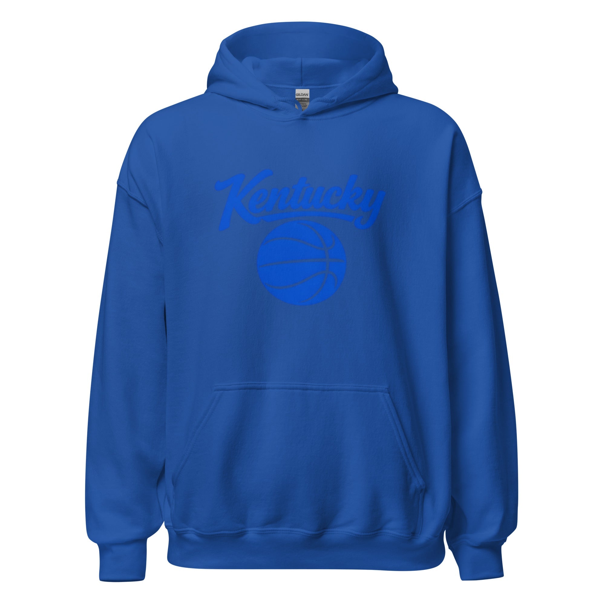Kentucky Basketball Hoodie | Royal Blue Script Design | Unisex - Bluegrass Elite Apparel LLC