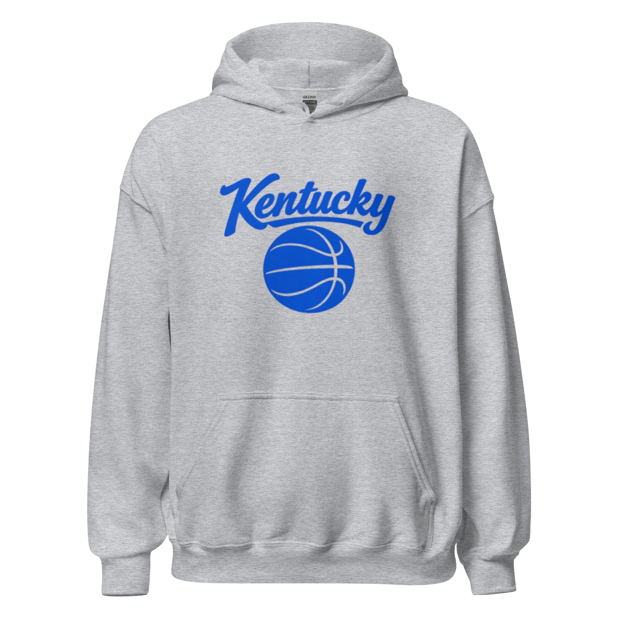Kentucky Basketball Hoodie | Royal Blue Script Design | Unisex - Bluegrass Elite Apparel LLC
