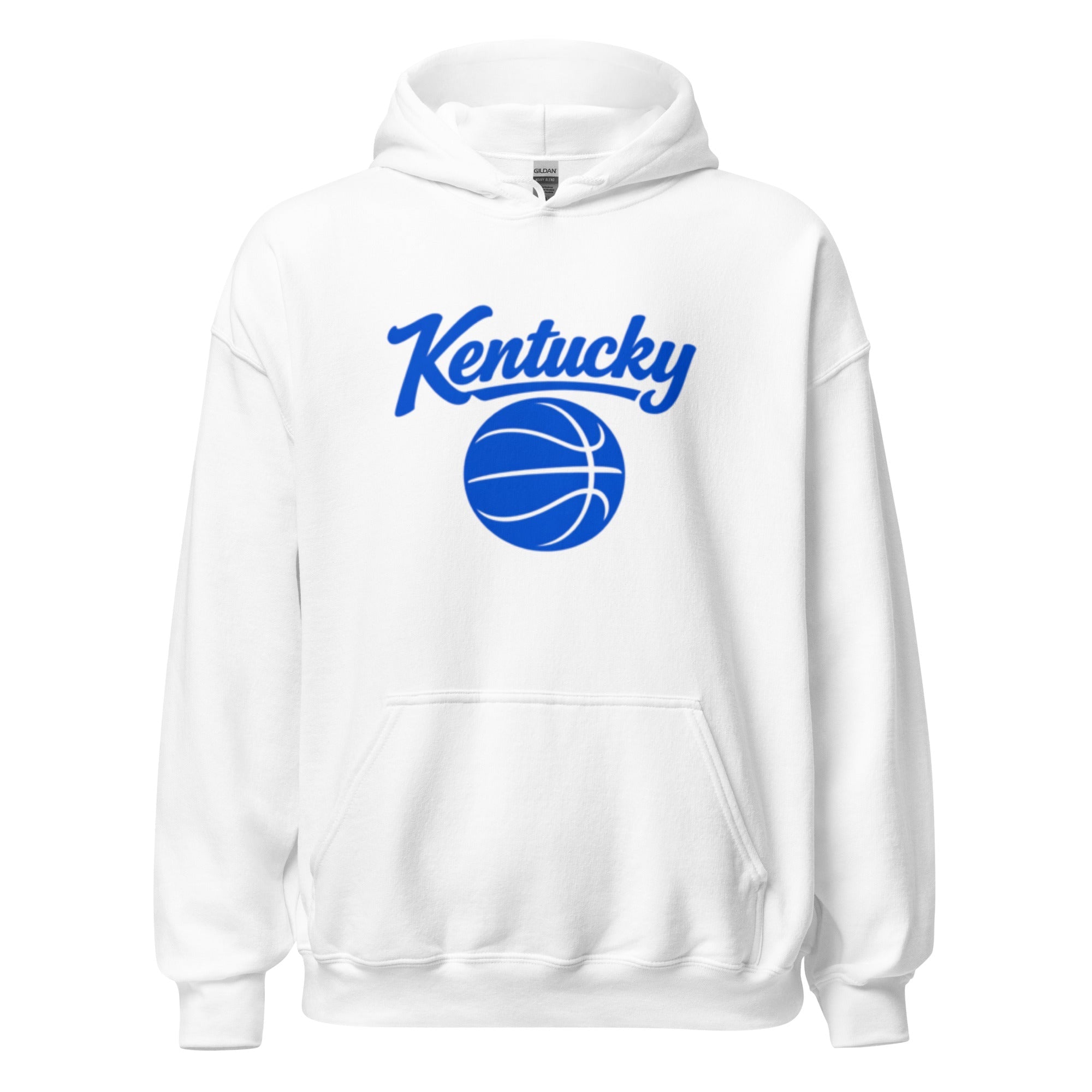 Kentucky Basketball Hoodie | Royal Blue Script Design | Unisex - Bluegrass Elite Apparel LLC