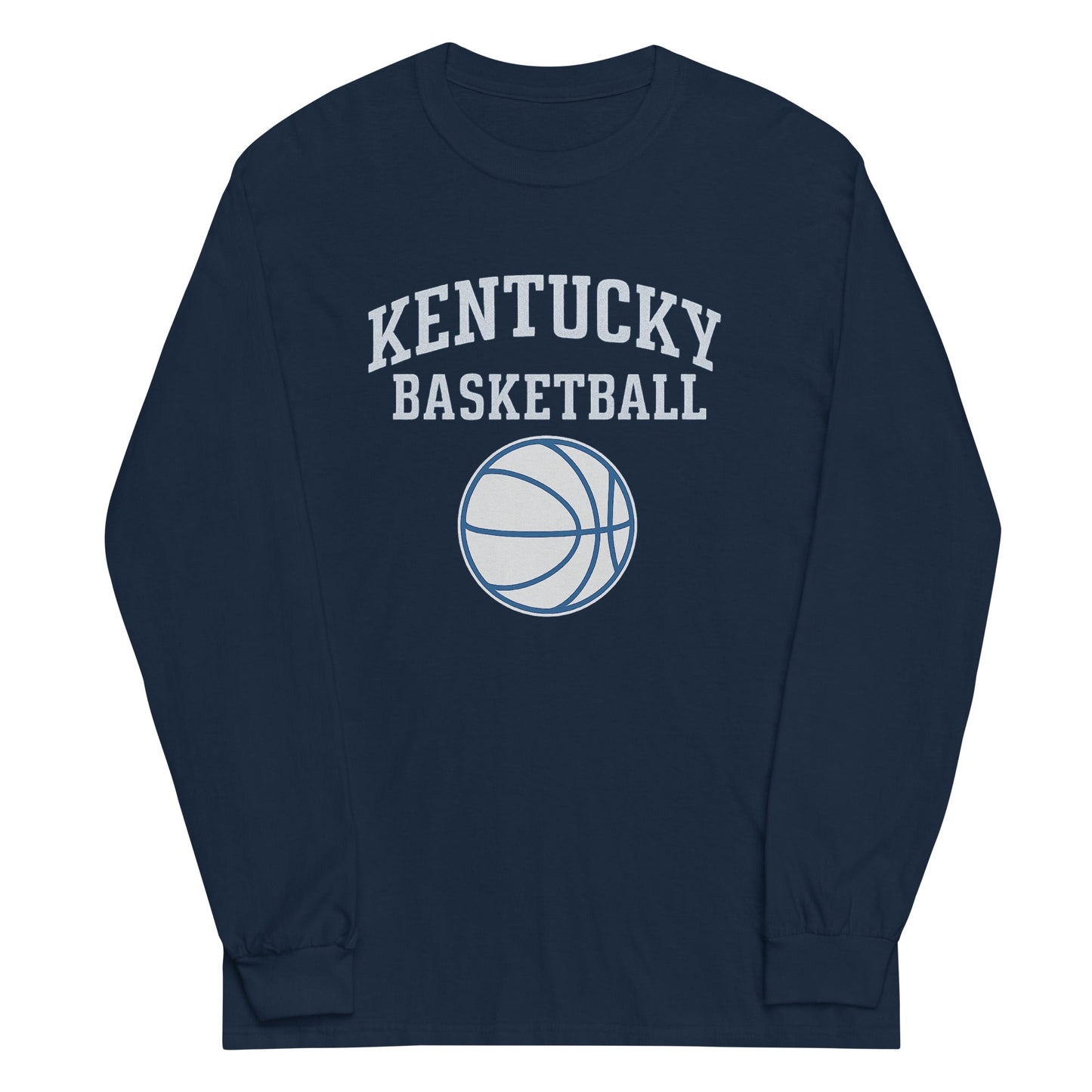Kentucky Basketball Long Sleeve Shirt | Vintage Collegiate Design | Men’s Classic Cotton - Bluegrass Elite Apparel LLC