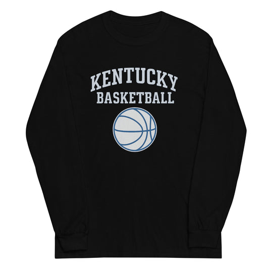 Kentucky Basketball Long Sleeve Shirt | Vintage Collegiate Design | Men’s Classic Cotton - Bluegrass Elite Apparel LLC