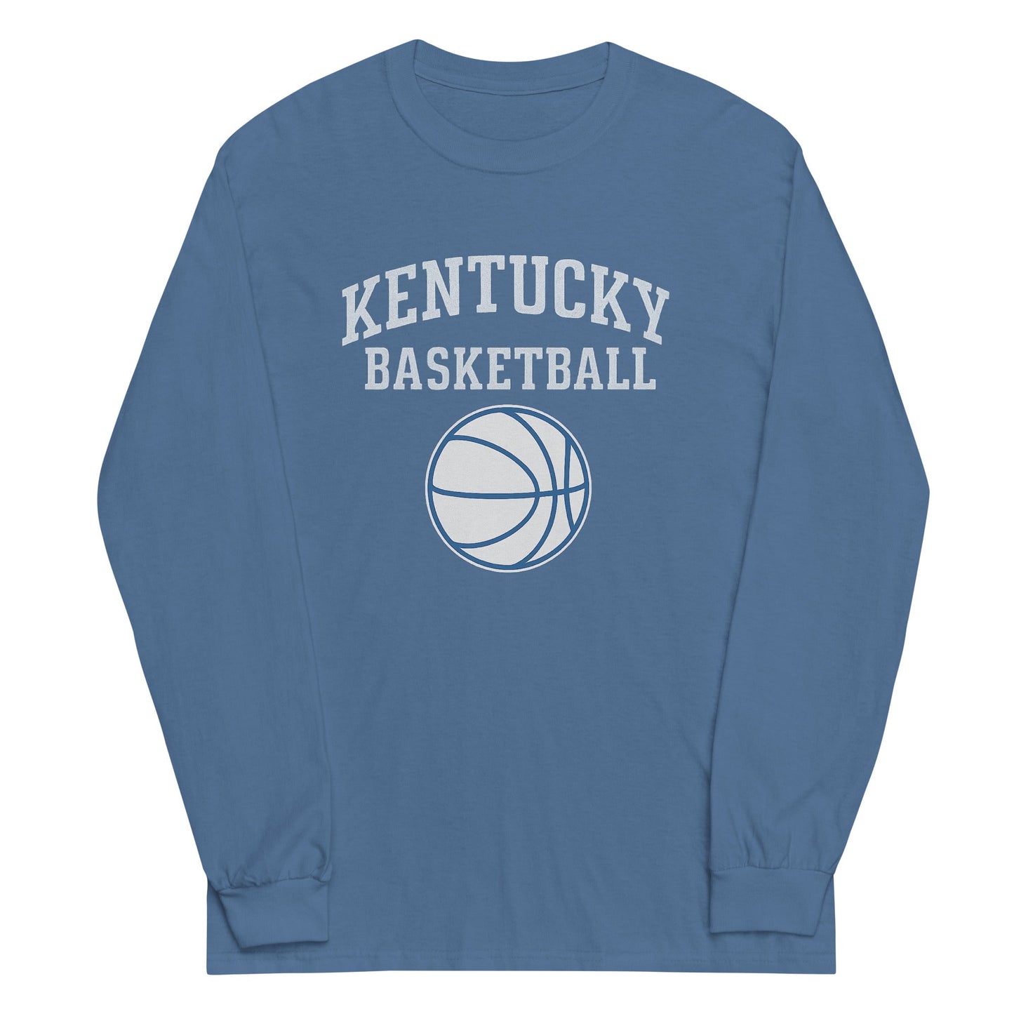 Kentucky Basketball Long Sleeve Shirt | Vintage Collegiate Design | Men’s Classic Cotton - Bluegrass Elite Apparel LLC