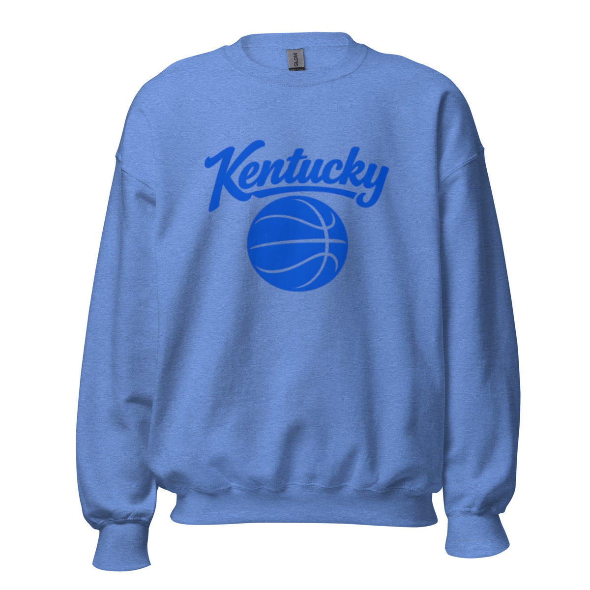 Kentucky Basketball Sweatshirt | Royal Blue Script Design | Unisex - Bluegrass Elite Apparel LLC