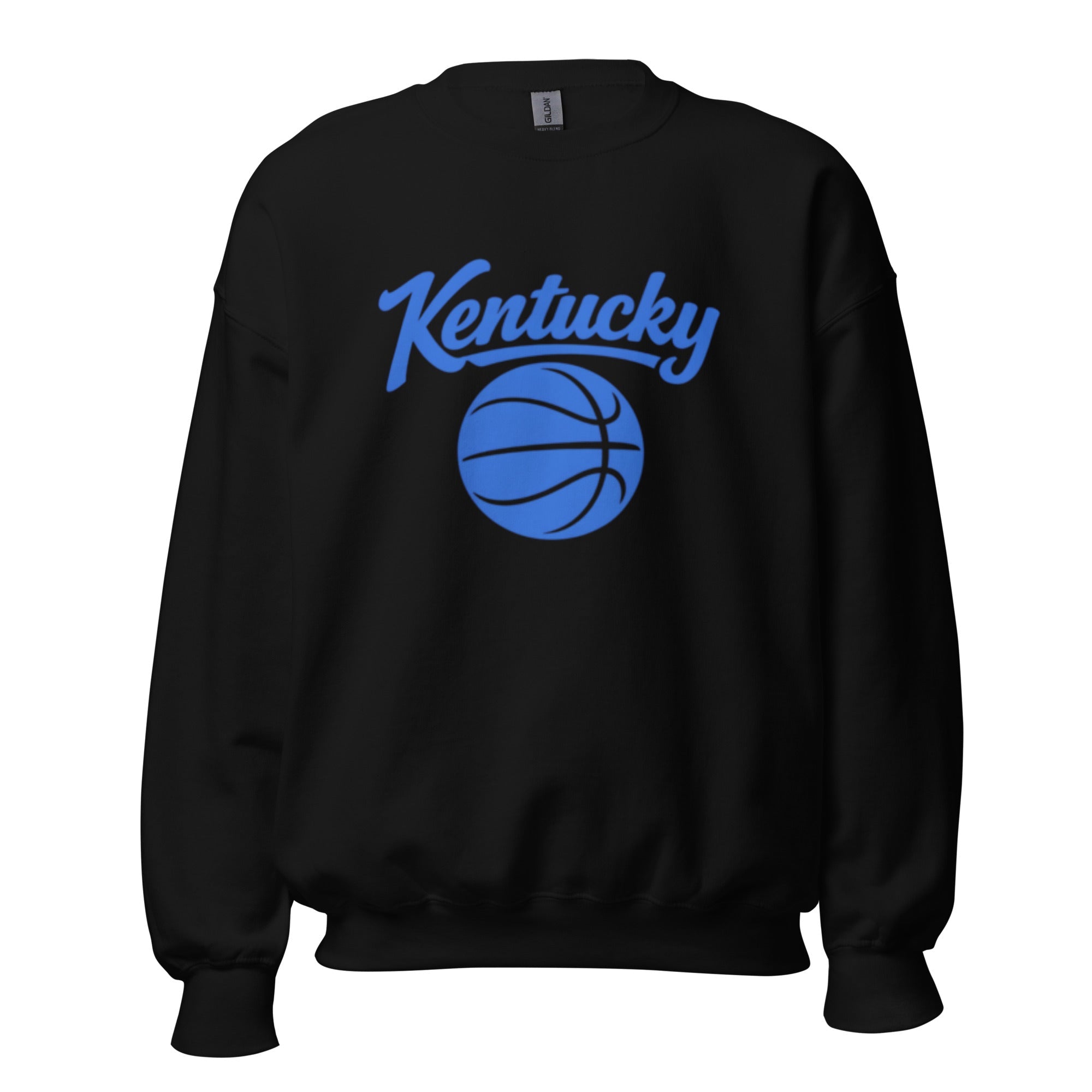 Kentucky Basketball Sweatshirt | Royal Blue Script Design | Unisex - Bluegrass Elite Apparel LLC