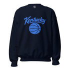 Kentucky Basketball Sweatshirt | Royal Blue Script Design | Unisex - Bluegrass Elite Apparel LLC