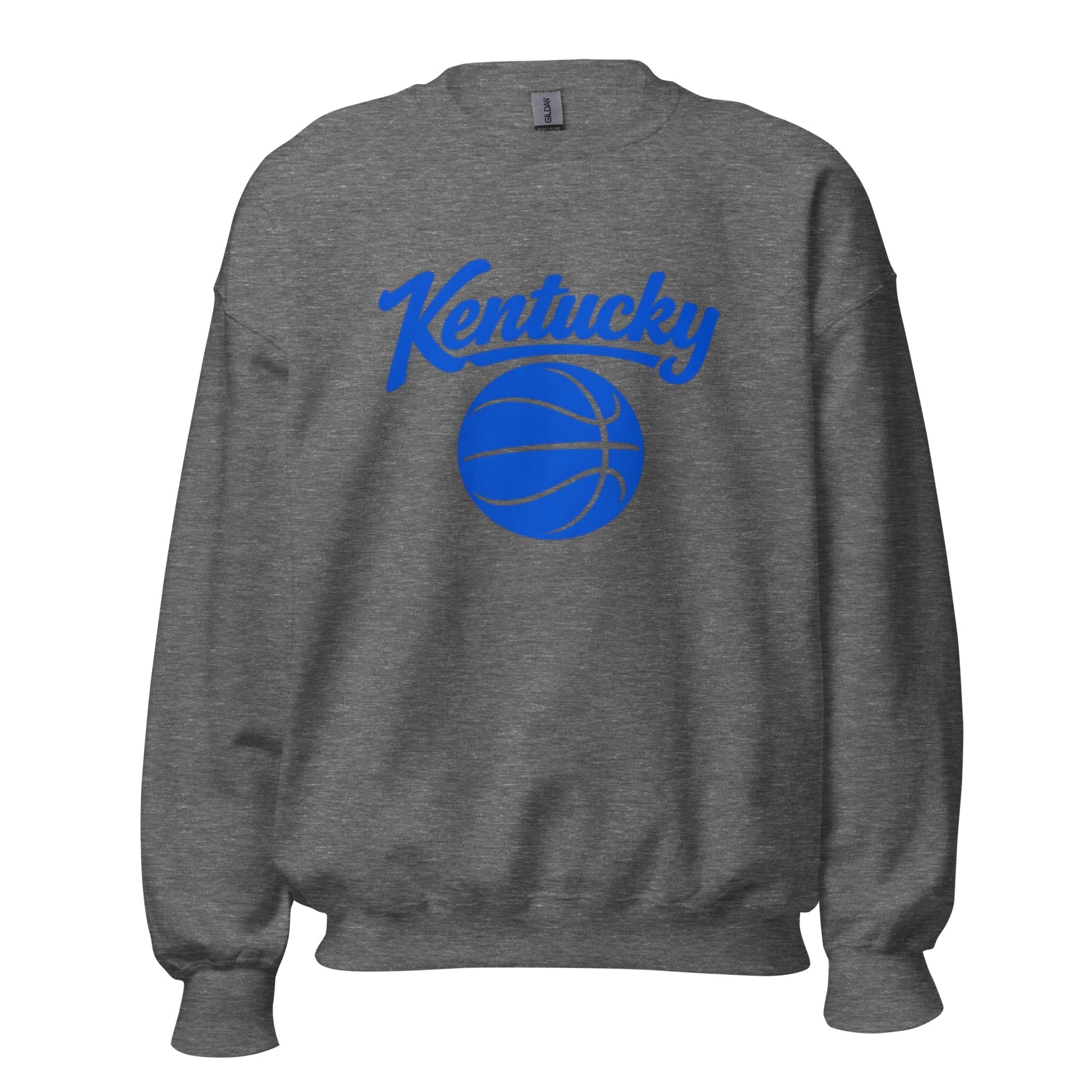Kentucky Basketball Sweatshirt | Royal Blue Script Design | Unisex - Bluegrass Elite Apparel LLC