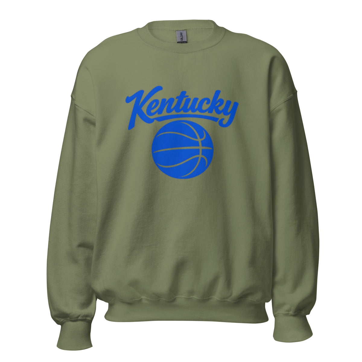 Kentucky Basketball Sweatshirt | Royal Blue Script Design | Unisex - Bluegrass Elite Apparel LLC