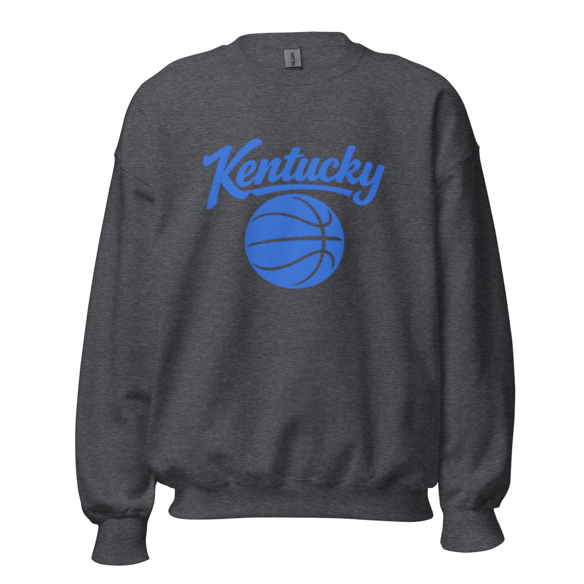 Kentucky Basketball Sweatshirt | Royal Blue Script Design | Unisex - Bluegrass Elite Apparel LLC