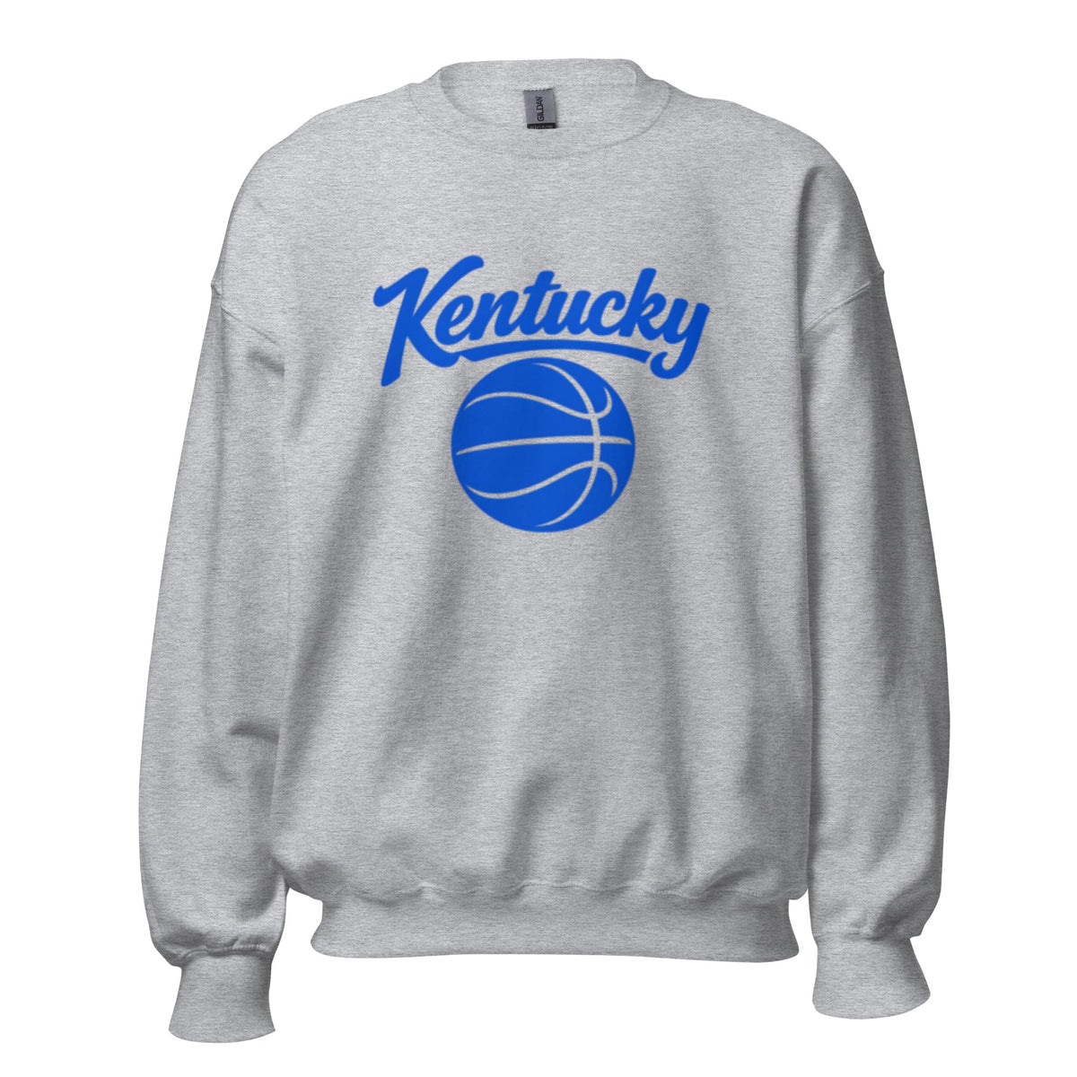 Kentucky Basketball Sweatshirt | Royal Blue Script Design | Unisex - Bluegrass Elite Apparel LLC