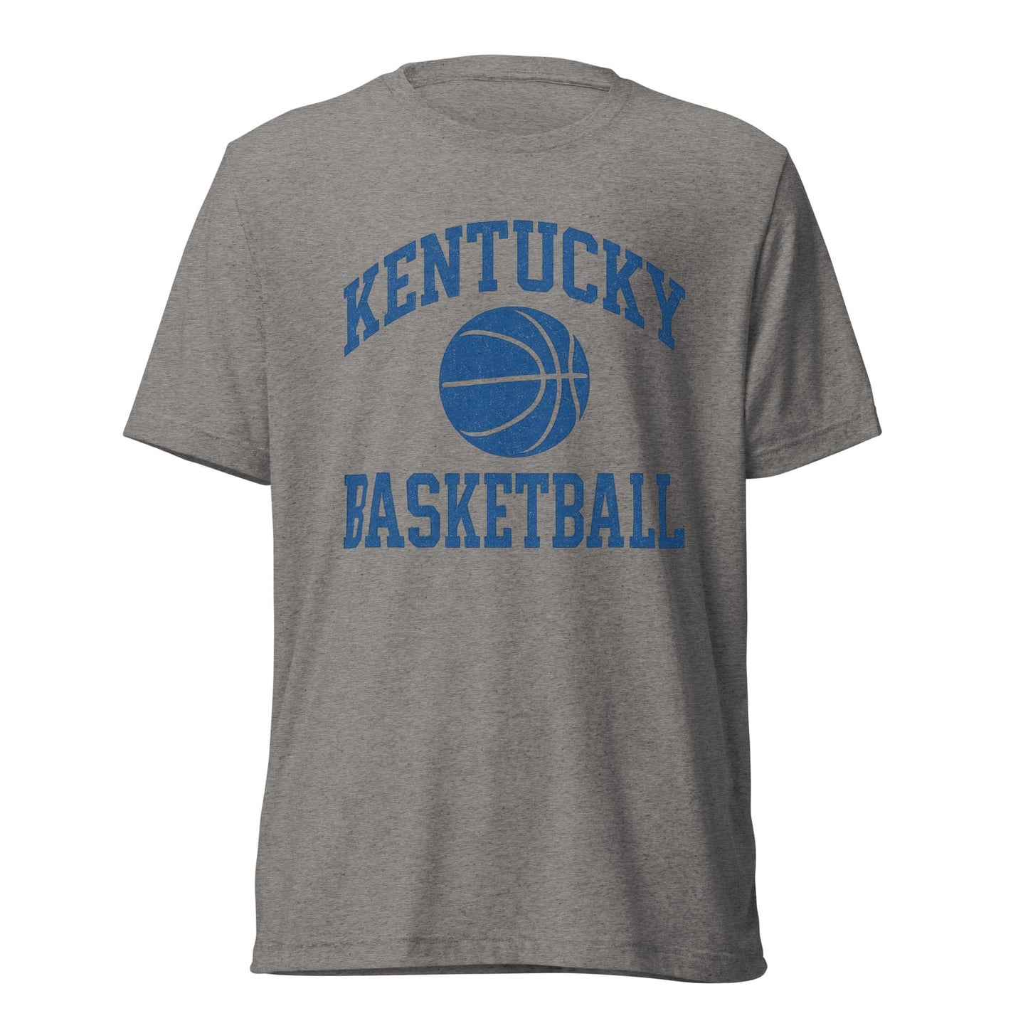 Kentucky Basketball T-Shirt | Vintage Word Art Design | Elite Tri - Blend - Bluegrass Elite Apparel LLC