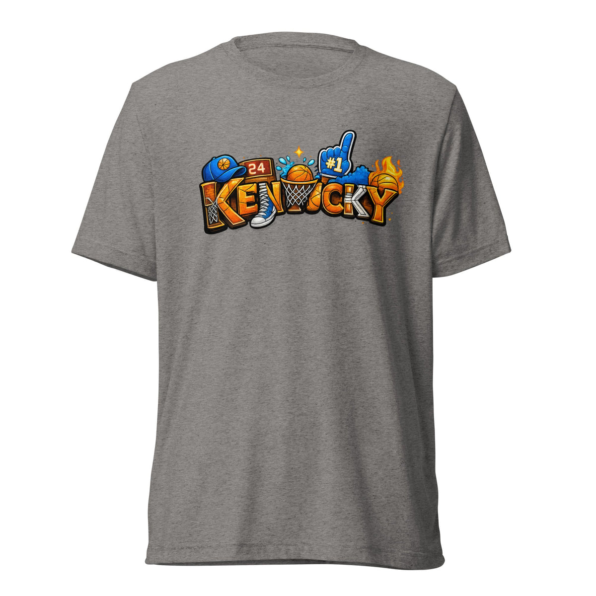 Kentucky Basketball T-Shirt | Word Art Design | Elite - Bluegrass Elite Apparel LLC