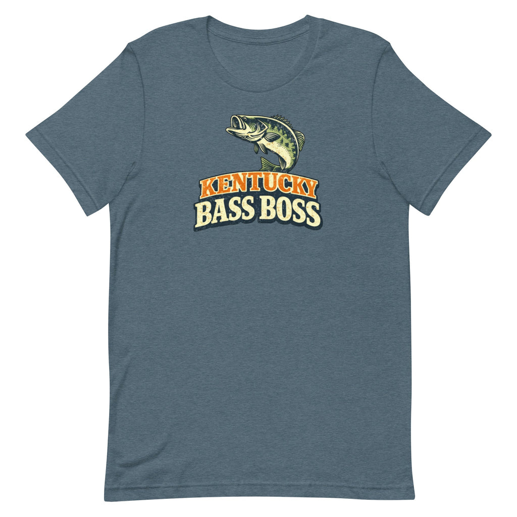 Kentucky Bass Boss Shirt | Trophy Bass Graphic Design | Classic - Bluegrass Elite Apparel LLC