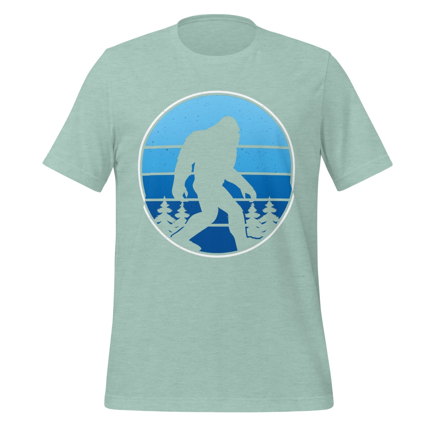 Kentucky Bigfoot T-Shirt | Blue Forest Silhouette Glow | Classic - Bluegrass Elite Apparel LLC