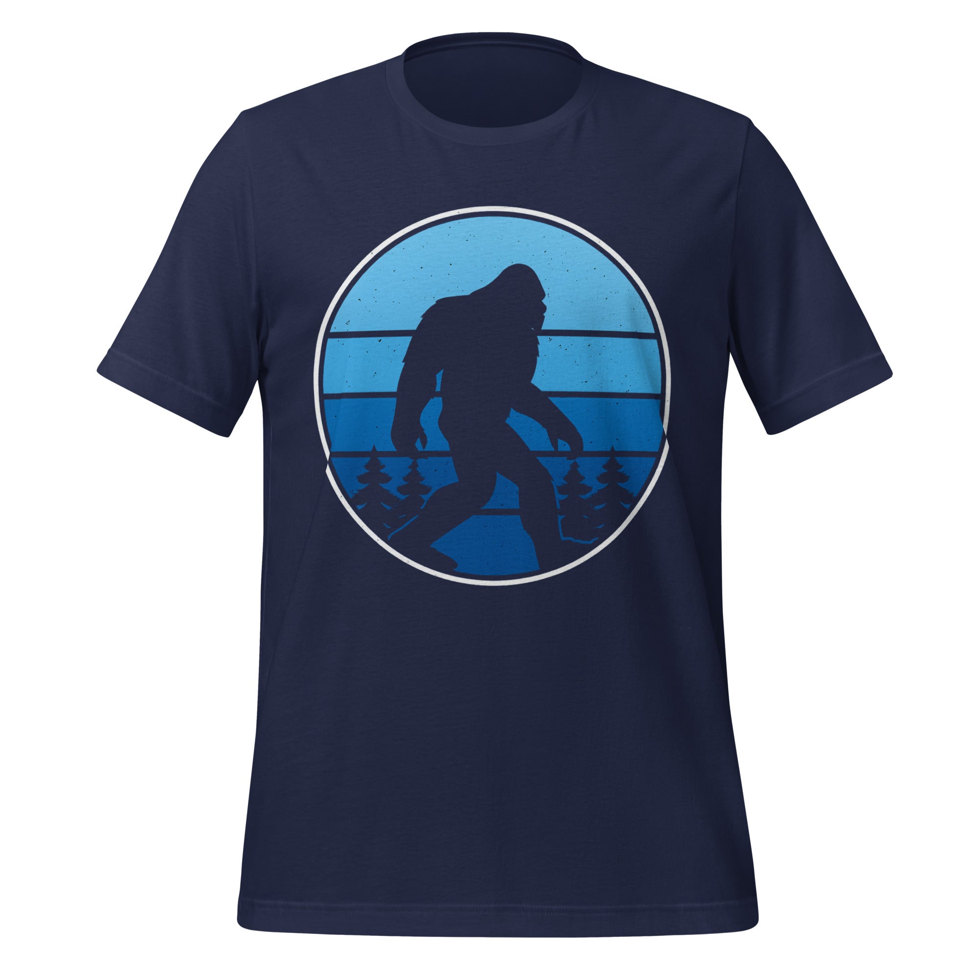 Kentucky Bigfoot T-Shirt | Blue Forest Silhouette Glow | Classic - Bluegrass Elite Apparel LLC
