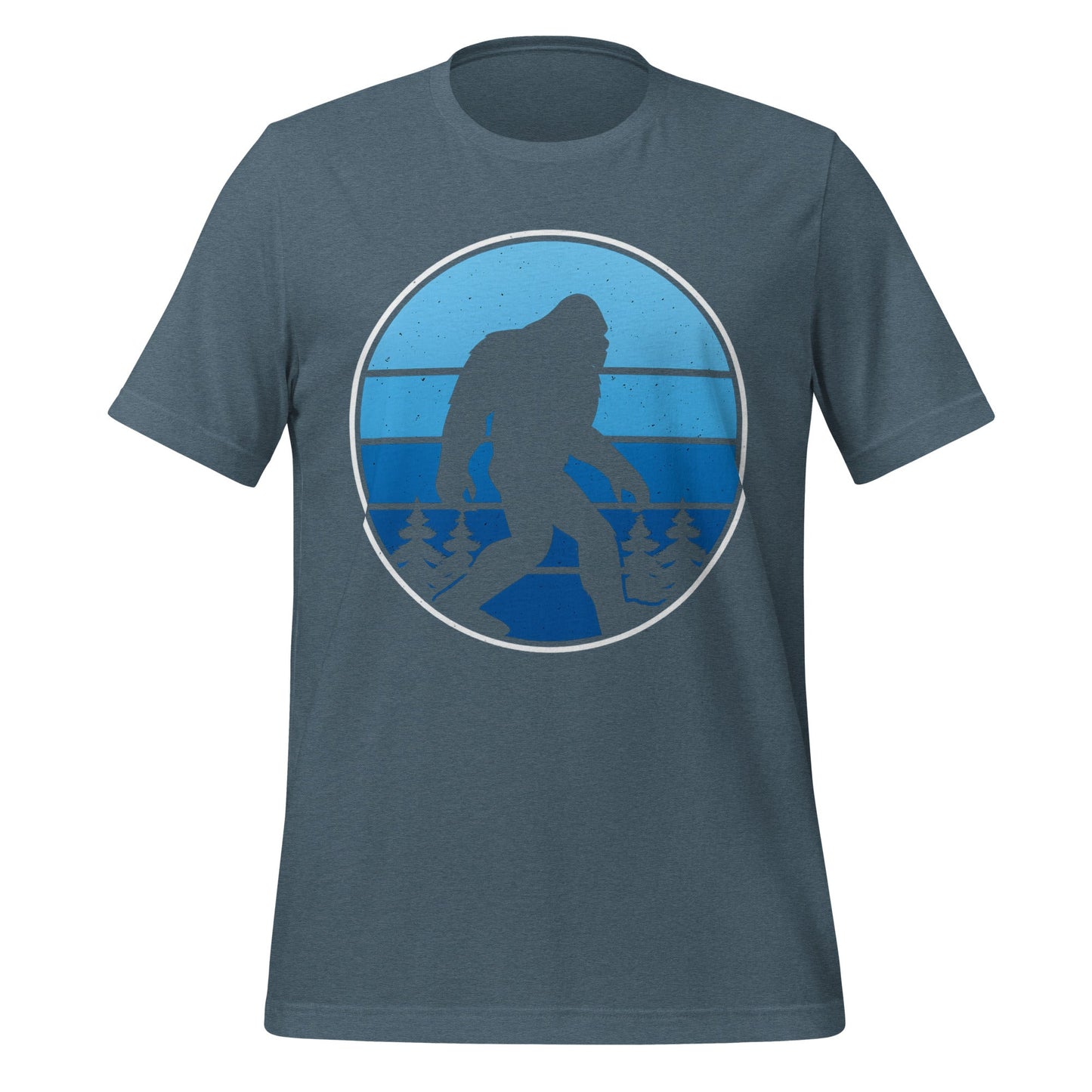 Kentucky Bigfoot T-Shirt | Blue Forest Silhouette Glow | Classic - Bluegrass Elite Apparel LLC