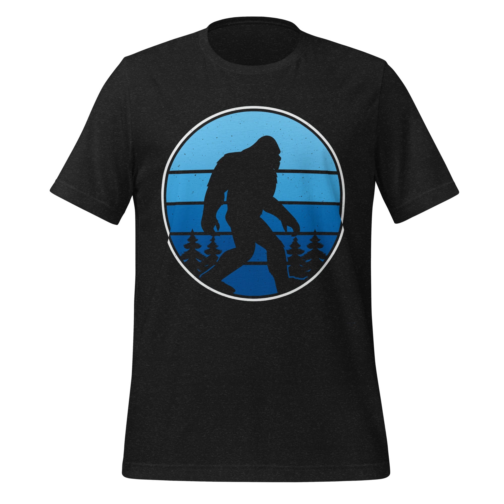 Kentucky Bigfoot T-Shirt | Blue Forest Silhouette Glow | Classic - Bluegrass Elite Apparel LLC