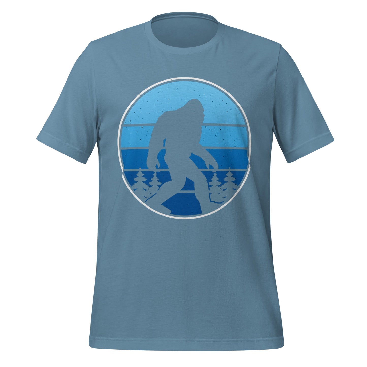 Kentucky Bigfoot T-Shirt | Blue Forest Silhouette Glow | Classic - Bluegrass Elite Apparel LLC