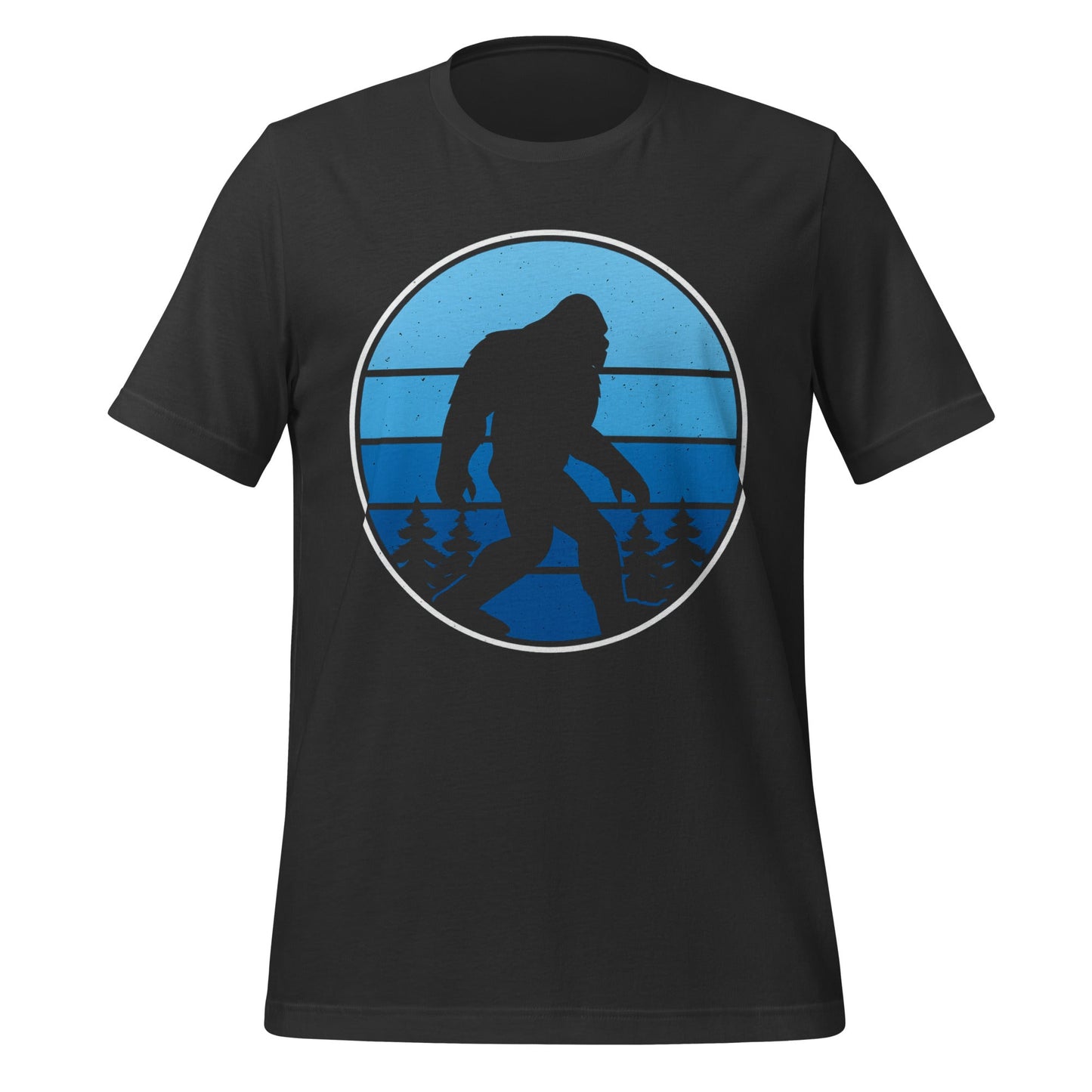 Kentucky Bigfoot T-Shirt | Blue Forest Silhouette Glow | Classic - Bluegrass Elite Apparel LLC