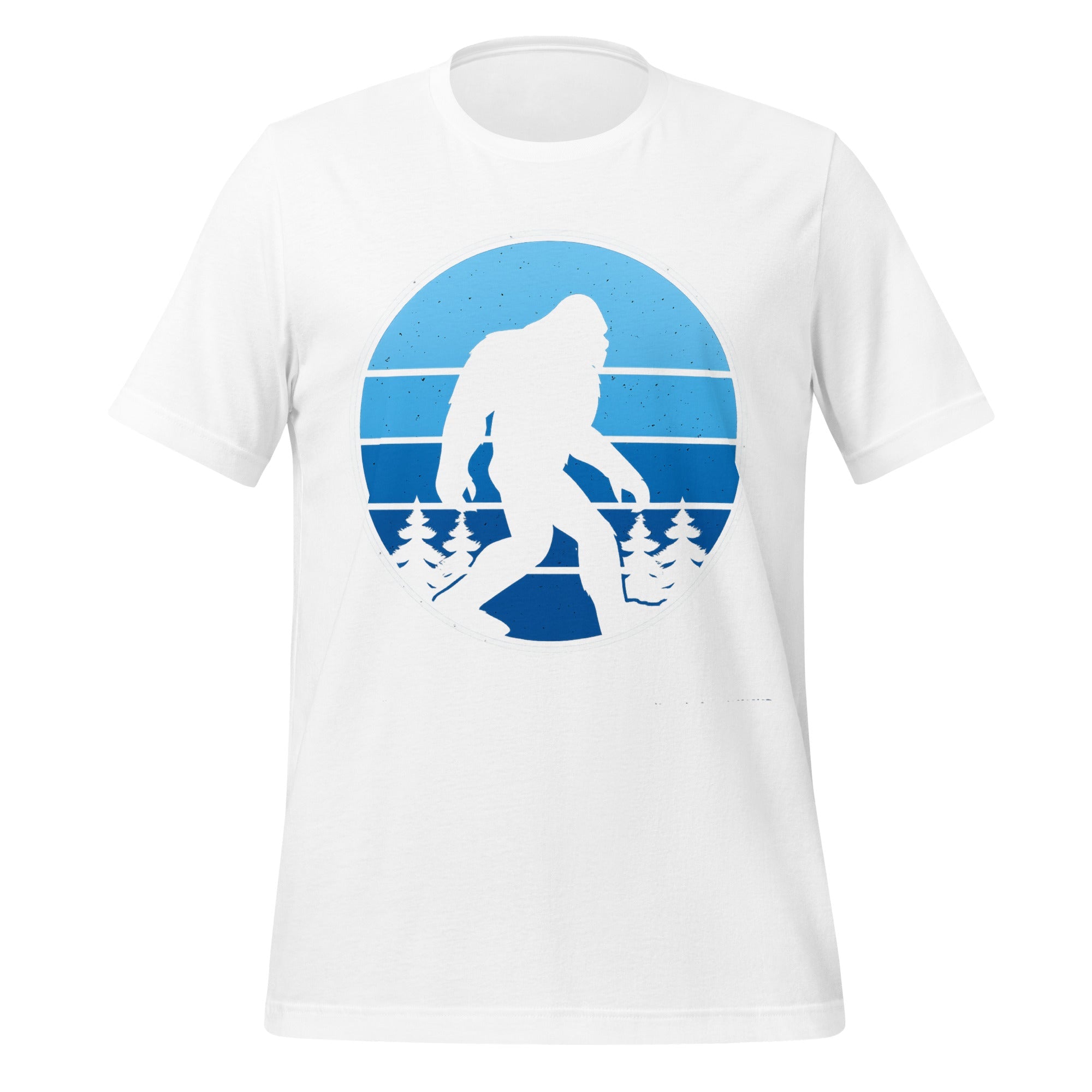 Kentucky Bigfoot T-Shirt | Blue Forest Silhouette Glow | Classic - Bluegrass Elite Apparel LLC