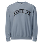 Kentucky Block Letter Sweatshirt | Bold Black Text | Vintage Fleece - Bluegrass Elite Apparel LLC