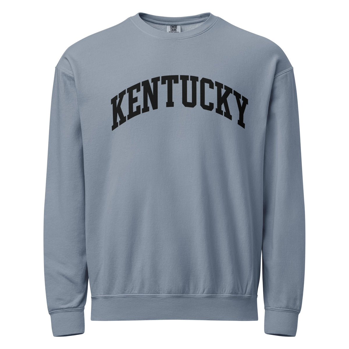 Kentucky Block Letter Sweatshirt | Bold Black Text | Vintage Fleece - Bluegrass Elite Apparel LLC