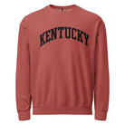 Kentucky Block Letter Sweatshirt | Bold Black Text | Vintage Fleece - Bluegrass Elite Apparel LLC
