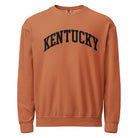 Kentucky Block Letter Sweatshirt | Bold Black Text | Vintage Fleece - Bluegrass Elite Apparel LLC