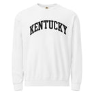Kentucky Block Letter Sweatshirt | Bold Black Text | Vintage Fleece - Bluegrass Elite Apparel LLC