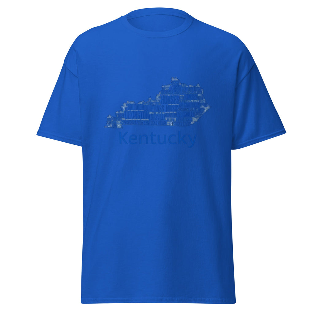 Kentucky Blue Ink classic tee - Bluegrass Elite Apparel LLC