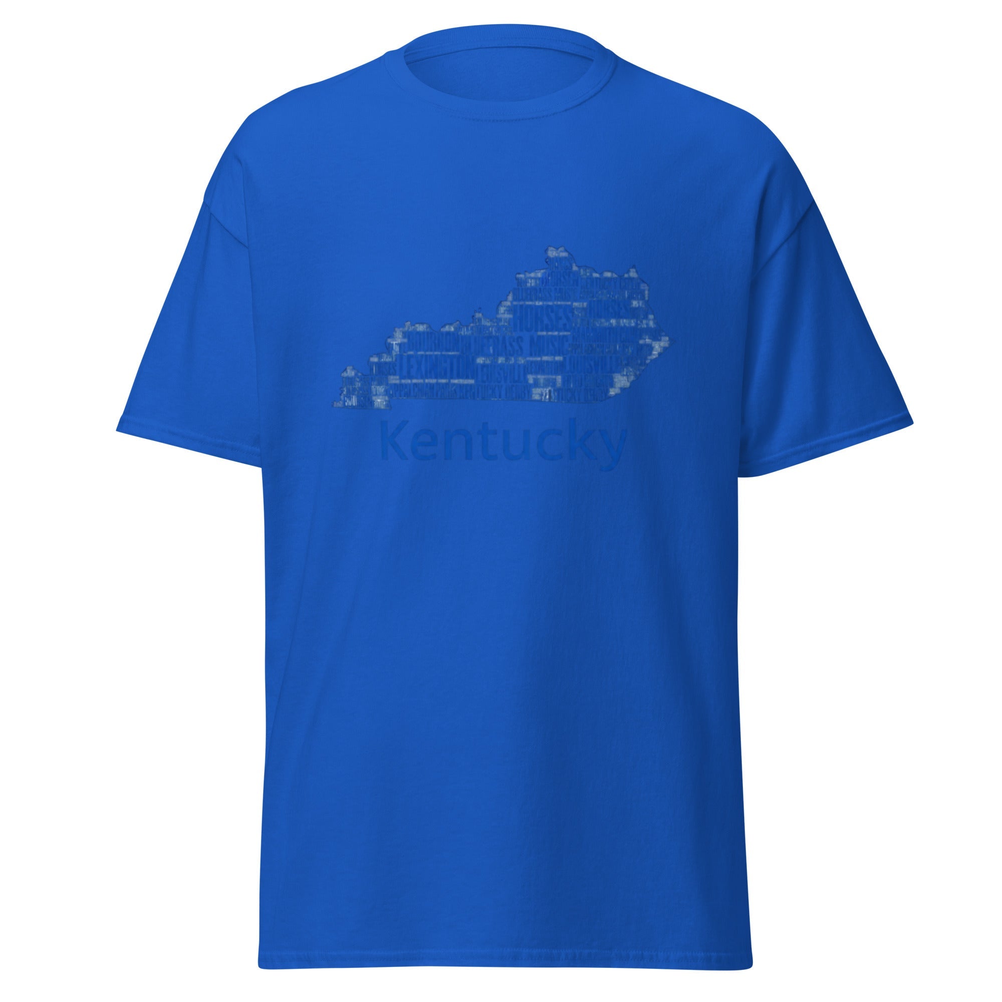 Kentucky Blue Ink classic tee - Bluegrass Elite Apparel LLC