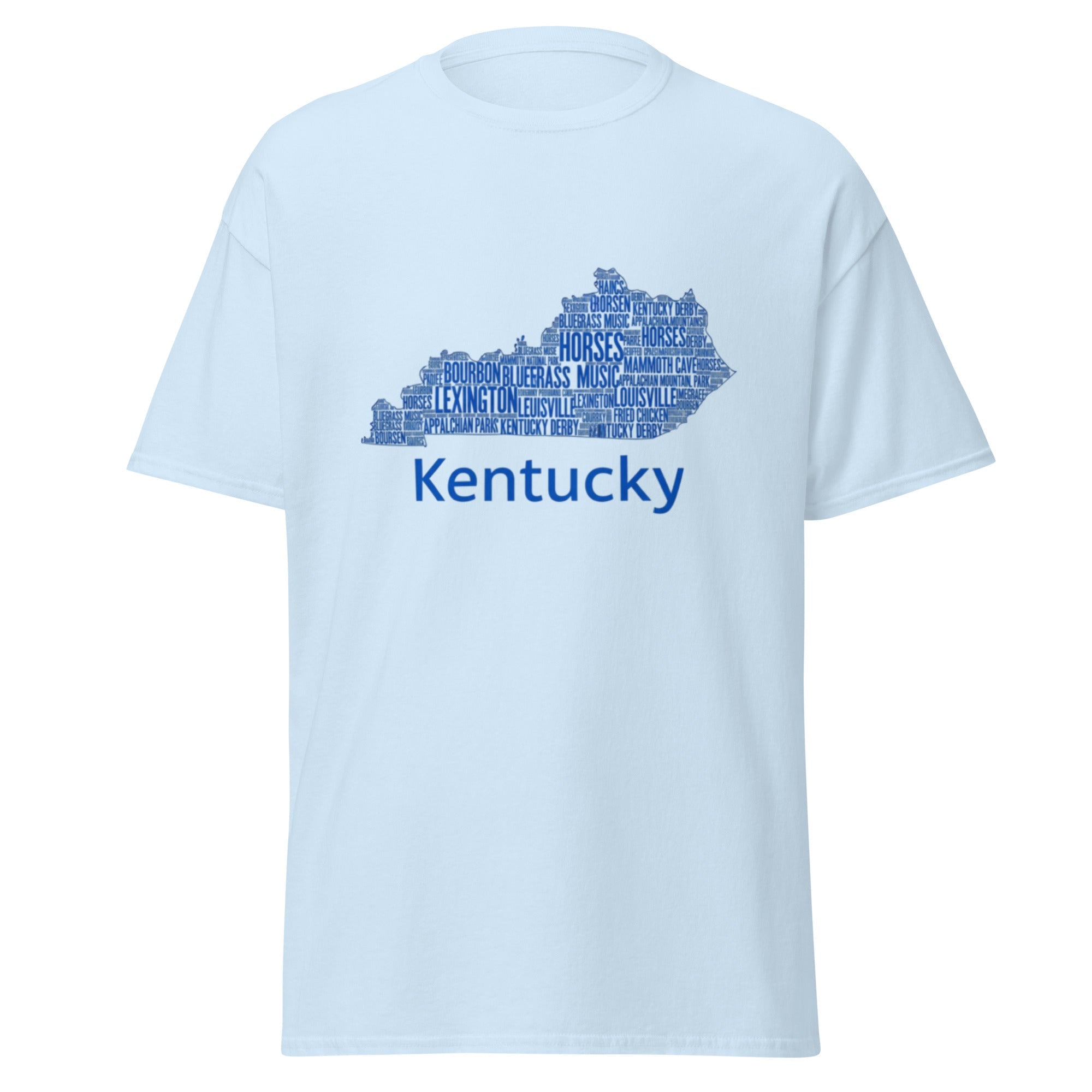 Kentucky Blue Ink classic tee - Bluegrass Elite Apparel LLC