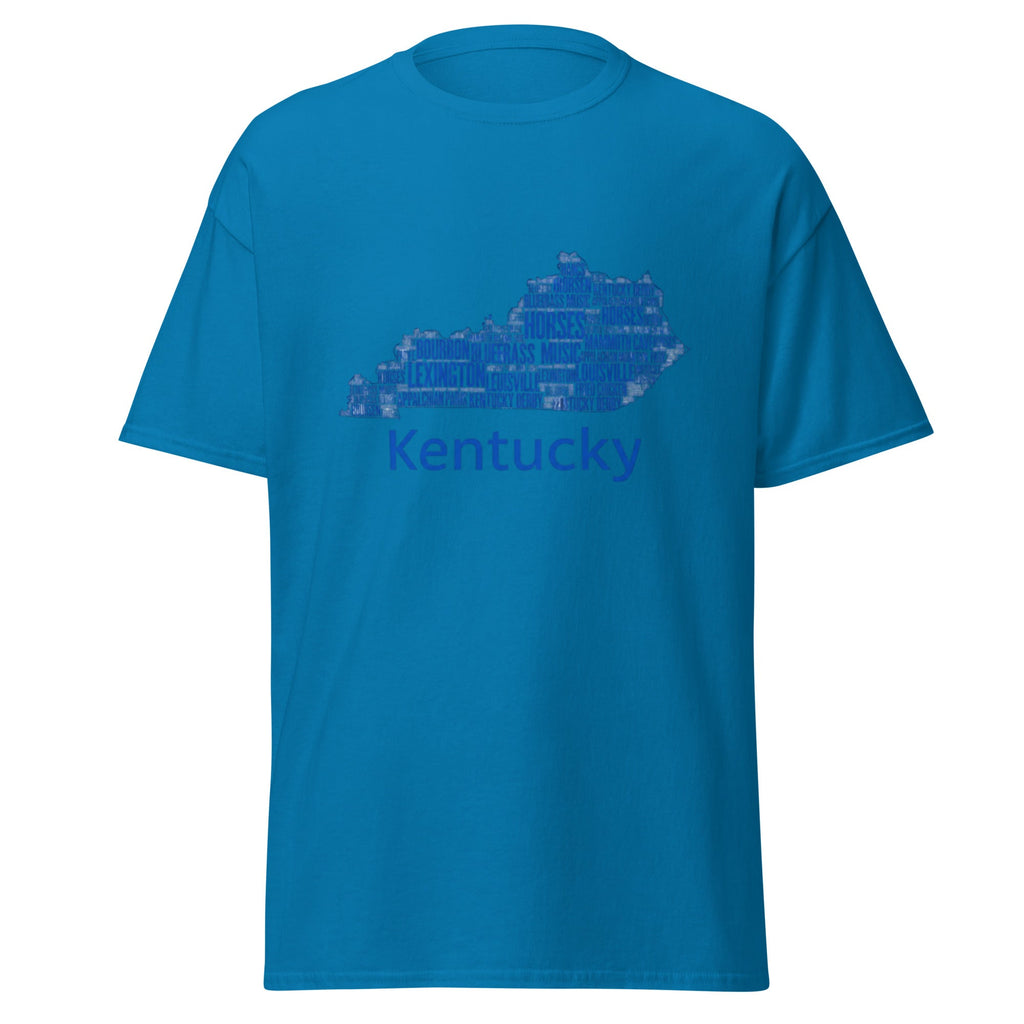 Kentucky Blue Ink classic tee - Bluegrass Elite Apparel LLC