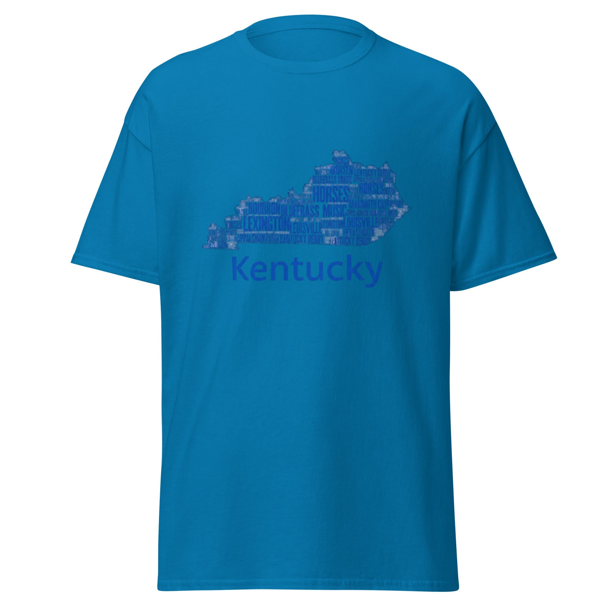 Kentucky Blue Ink classic tee - Bluegrass Elite Apparel LLC