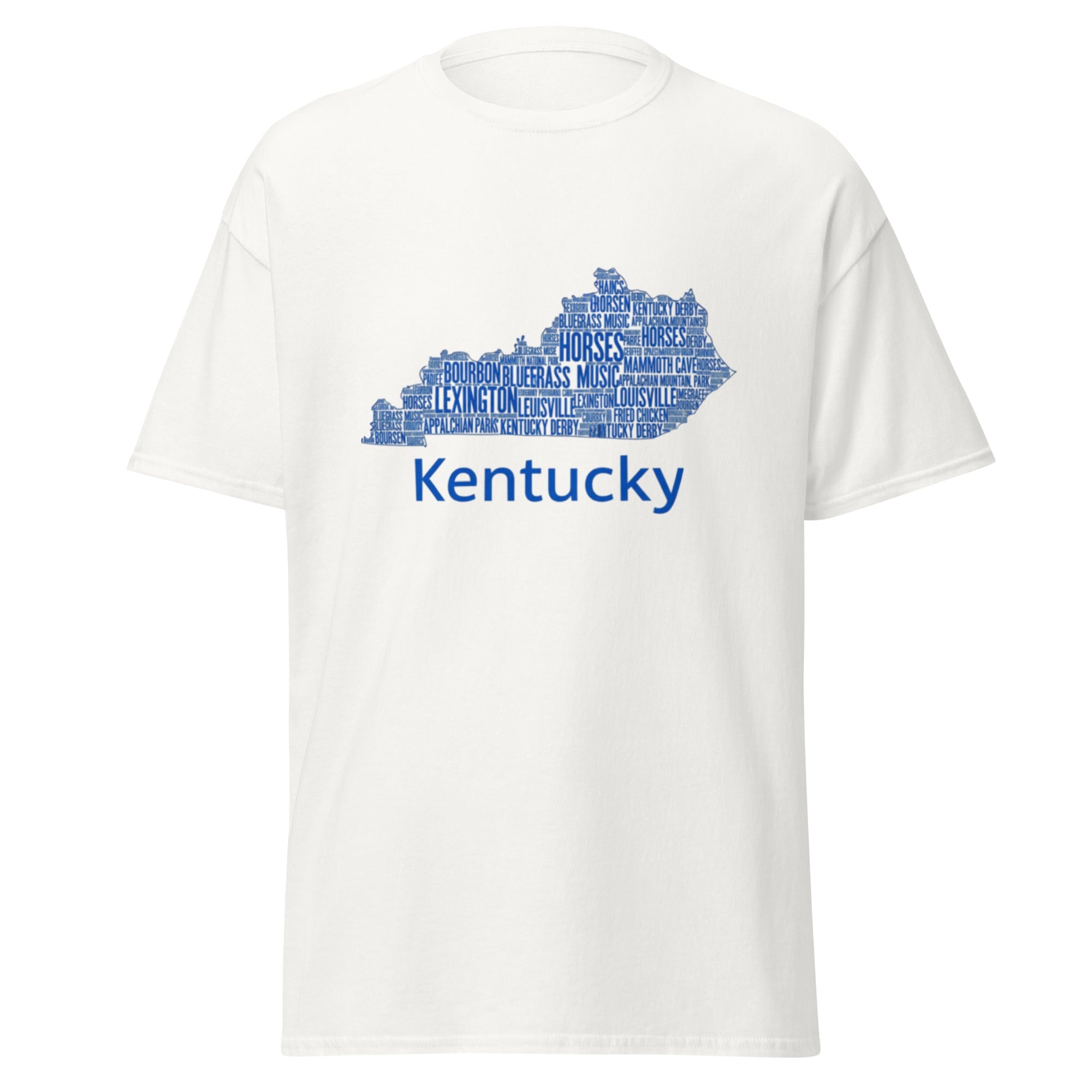 Kentucky Blue Ink classic tee - Bluegrass Elite Apparel LLC