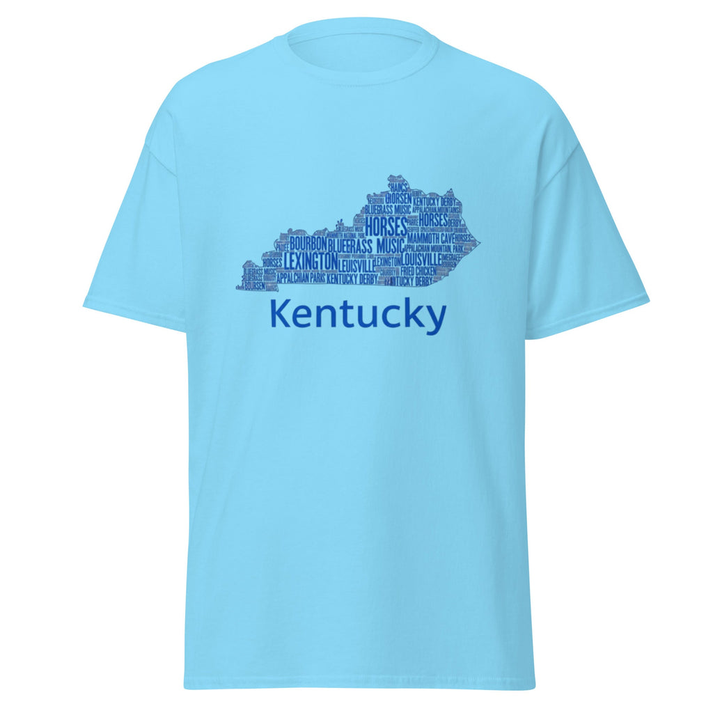 Kentucky Blue Ink classic tee - Bluegrass Elite Apparel LLC